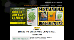 Desktop Screenshot of behindthegreenmask.com